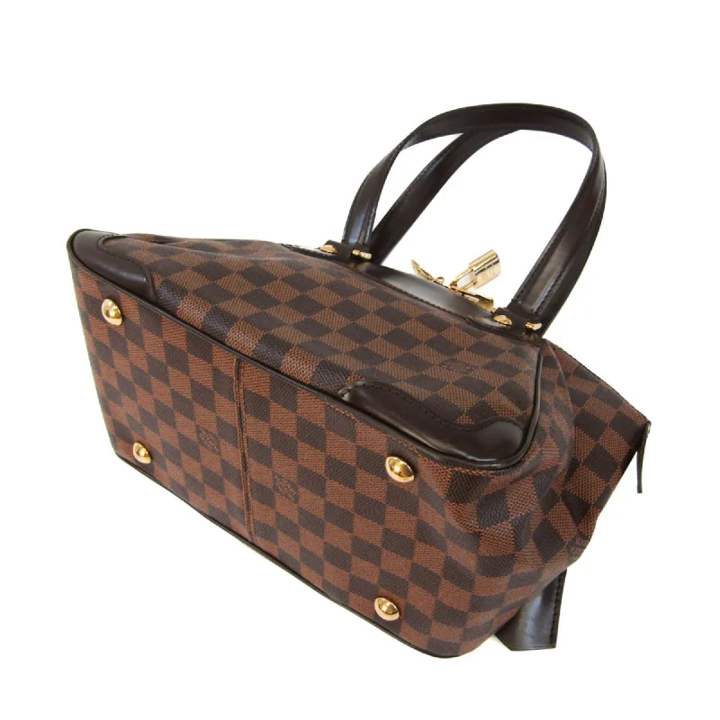 Louis Vuitton Twist bags with a contrast - colored interior for visual interestLOUIS VUITTON Damier Verona PM N41117 Women's Shoulder Bag Ebene