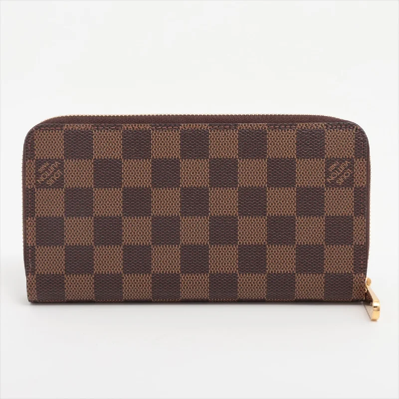 Louis Vuitton Neverfull bags with large capacity for everyday essentialsLouis Vuitton Damier Zippy Wallet N41661 Round Zippe Wallet