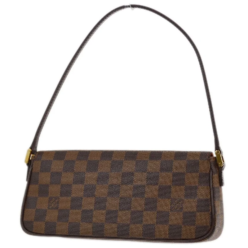 Louis Vuitton Alma bags with a monogram - embossed leather surfaceLouis Vuitton Damier Recoleta Handbag