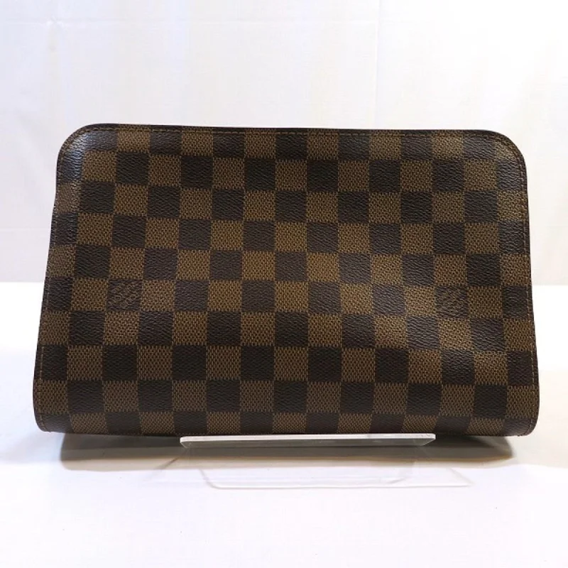 Louis Vuitton Capucines bags with smooth calfskin leather for luxuryLOUIS VUITTON Damier Saint N51993 bag second clutch unisex