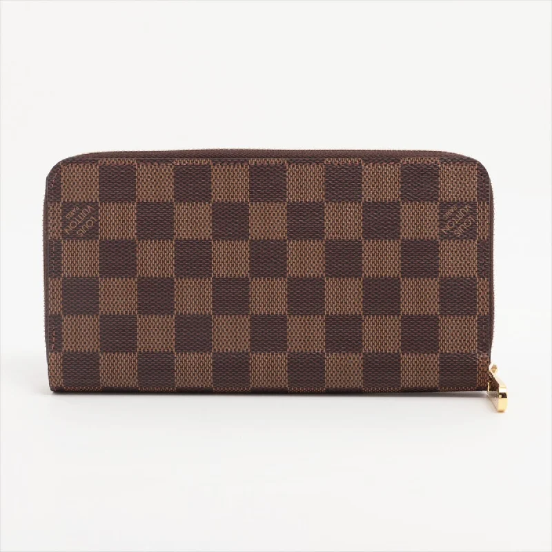 Louis Vuitton Speedy bags in monogram canvas for a classic lookLouis Vuitton Damier Zippy Wallet N41661 Round Zippe Wallet