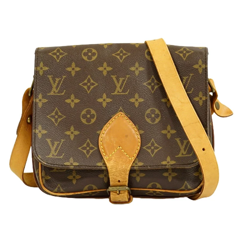 Ladies Louis Vuitton shoulder bags with a single - handle silhouetteLouis Vuitton Cartouchiere Handbag