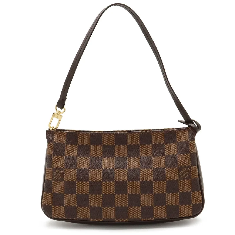 Ladies Louis Vuitton shoulder bags with a single - handle silhouetteLouis Vuitton Damier Pochette N51985