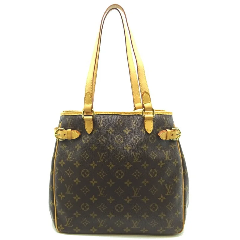 Louis Vuitton Alma bags with a leather - wrapped handle for a luxurious feelLouis Vuitton Batignolles Vertical Women's Shoulder Bag M51153 Monogram Brown