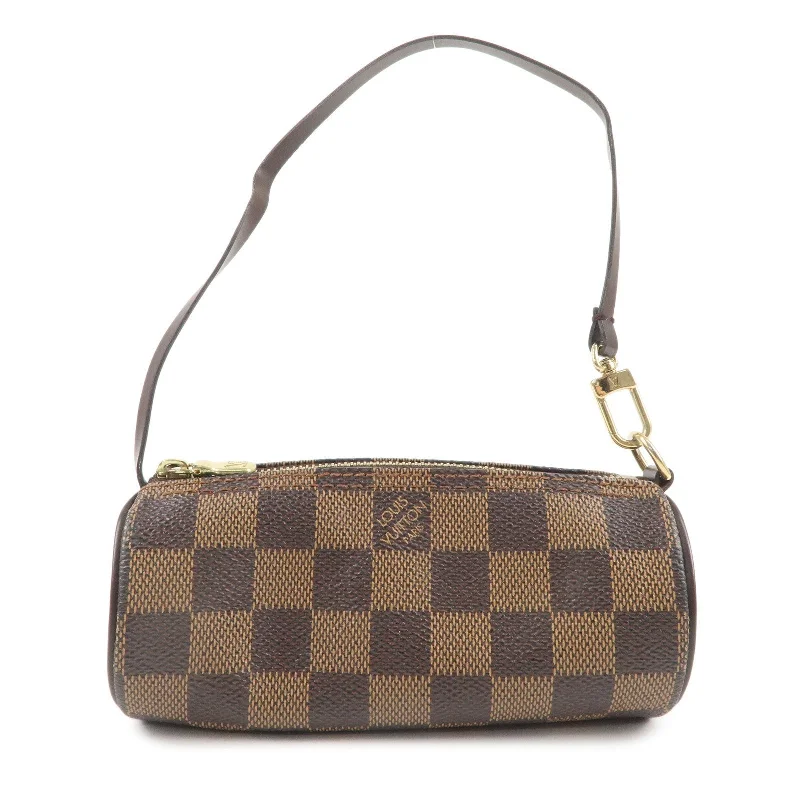 Louis Vuitton Capucines bags with smooth calfskin leather for luxuryLouis Vuitton Damier Mini Pouch for Papillon Bag Brown