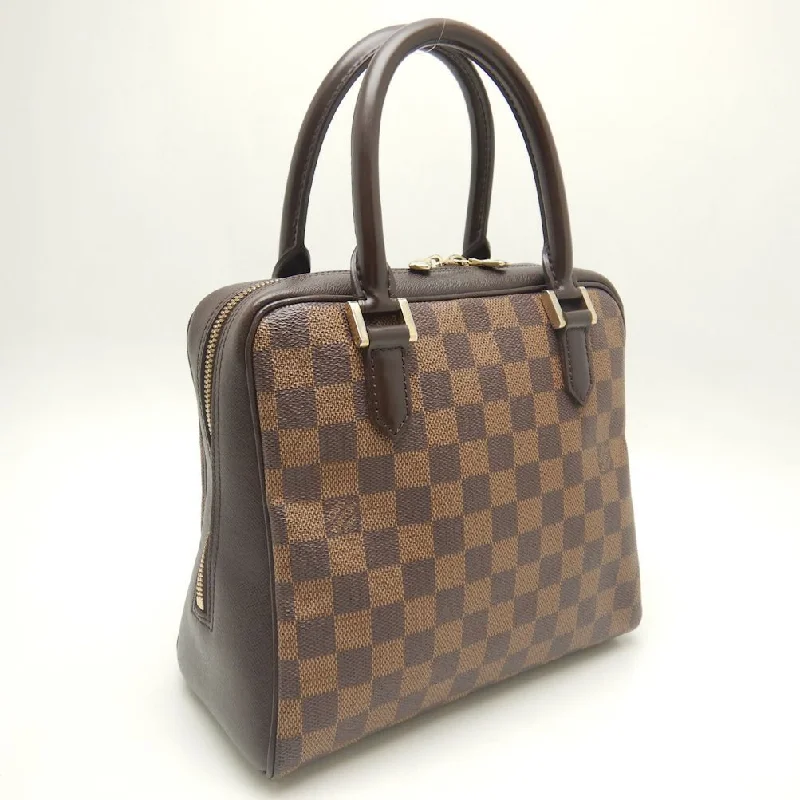 Ladies Louis Vuitton shoulder bags with a wide - width strap for comfortLouis Vuitton Demier Handbag Brera Ebene