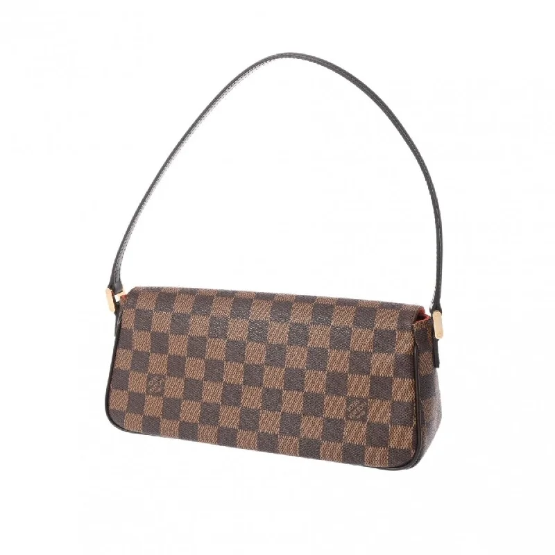 Louis Vuitton tote bags with a water - resistant coating for outdoor useLouis Vuitton Damier Recoleta Semi