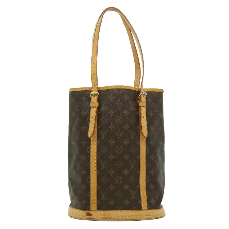 Louis Vuitton backpacks with a multi - pocket organization for functionalityLouis Vuitton Bucket GM Shoulder Bag