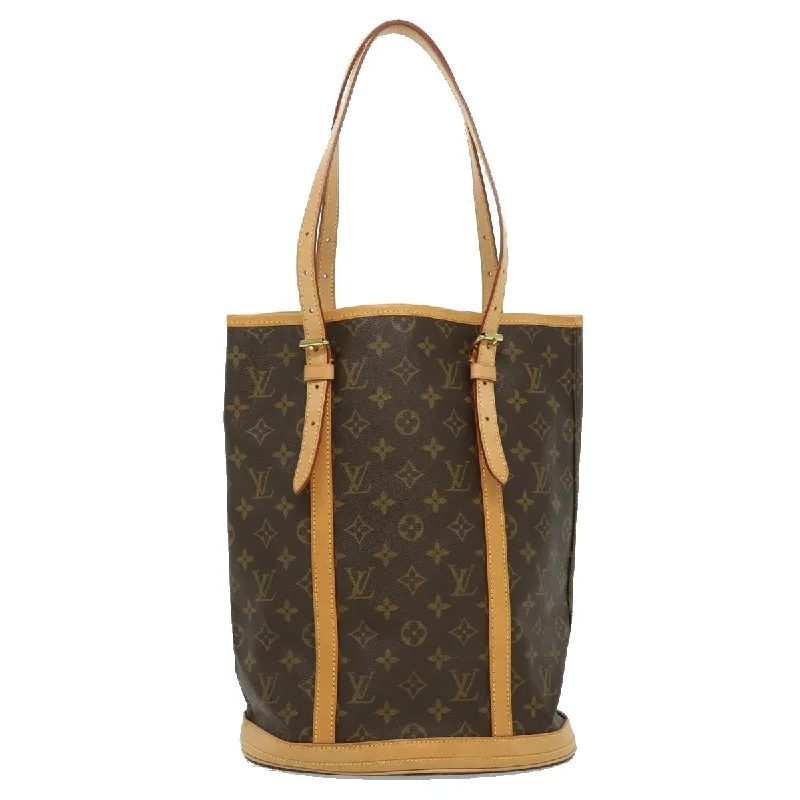 Louis Vuitton handbags with a metal - framed clasp for durabilityLouis Vuitton Bucket Tote