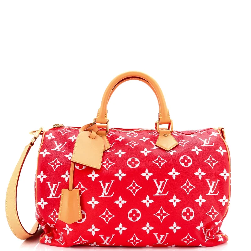 Speedy P9 Bandouliere Bag Monogram Leather 40