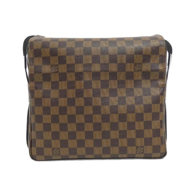 Louis Vuitton bags with a front - flap pocket for quick - access itemsLouis Vuitton Damier Navyglio N45255 Shoulder Bag