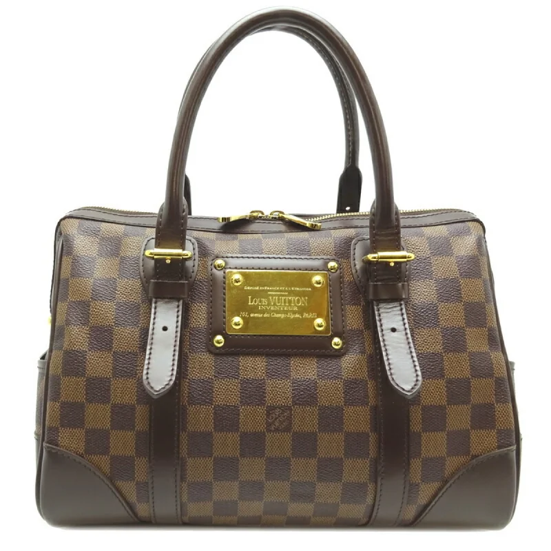 Small - sized Louis Vuitton Pochette Metis bags for a compact carryLouis Vuitton Berkeley Ladies Handbag N52000 Damier Ebene (Brown)