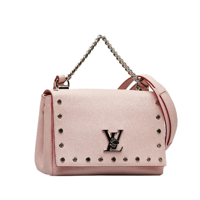 Louis Vuitton Twist bags with the iconic LV - turnlock closureLOUIS VUITTON Embellished Lockme II BB Satchel