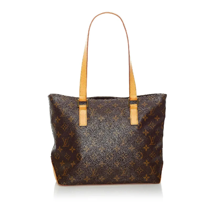 Louis Vuitton backpacks with a padded back panel for comfort during long - wearLouis Vuitton Cabas Piano Monogram Canvas