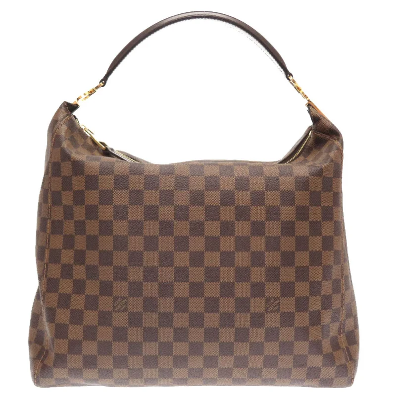 Louis Vuitton tote bags with a water - resistant coating for outdoor useLouis Vuitton Damier Portobello PM N41184 Shoulder Bag