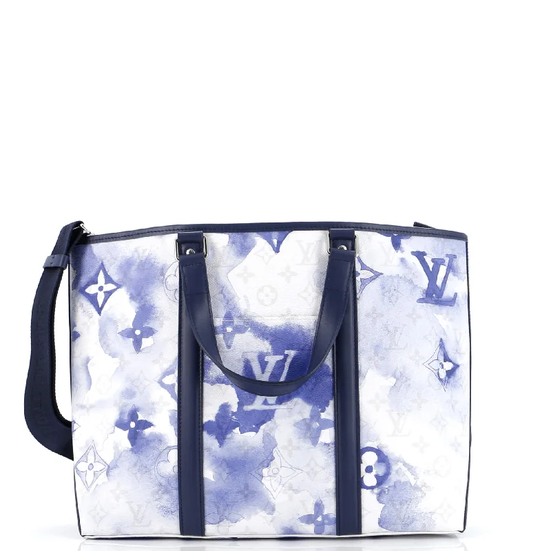 New Tote Limited Edition Monogram Watercolor Canvas PM