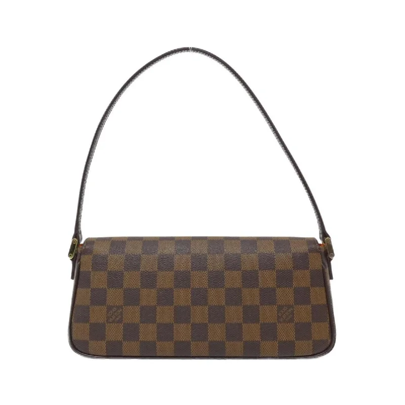 Louis Vuitton handbags with a metal - framed clasp for durabilityLouis Vuitton Damier Recorder N51299 Shelter Bag