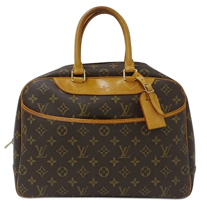 Ladies Louis Vuitton shoulder bags with a magnetic - closure flap for easeLouis Vuitton Bag Monogram Women's Handbag Dawville Boring Vanity M47270 Brown