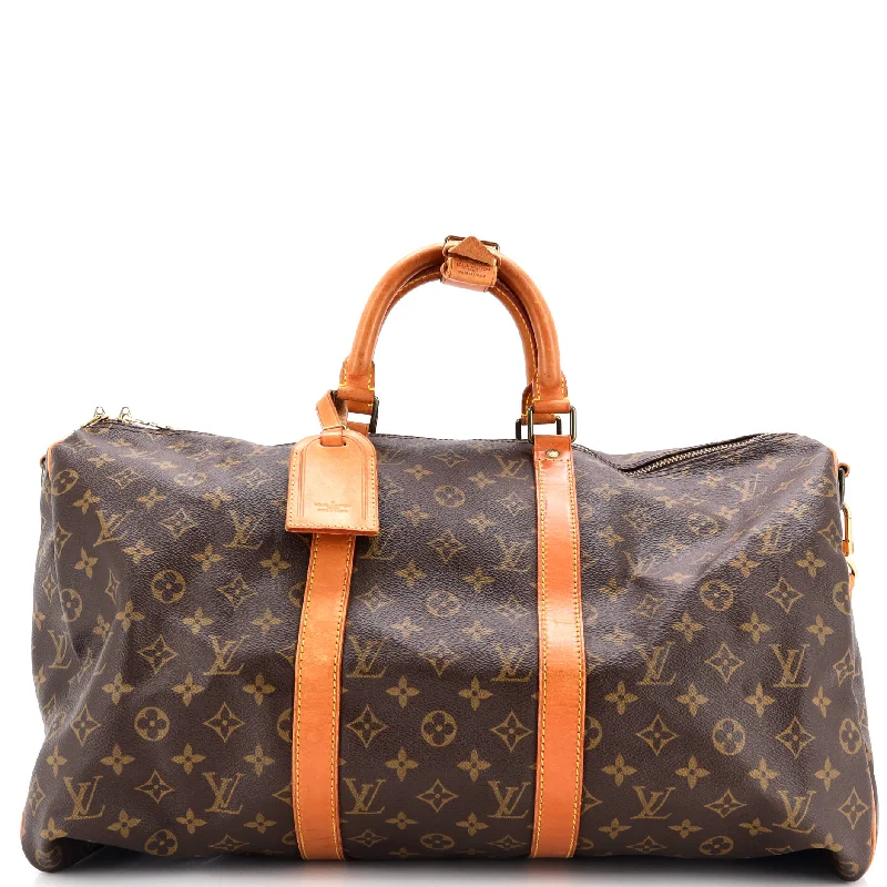 Keepall Bandouliere Bag Monogram Canvas 50