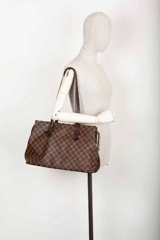 Louis Vuitton backpacks with a hidden back pocket for securityLOUIS VUITTON Chelsea Bag Damier Ebene