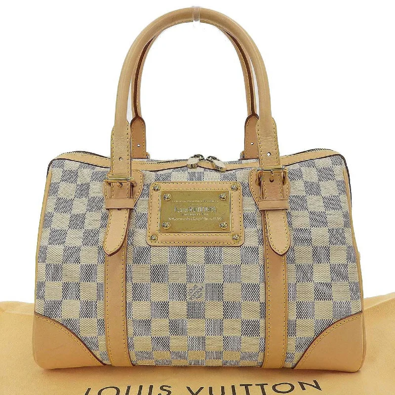 Louis Vuitton Alma bags with a leather - wrapped handle for a luxurious feelLouis Vuitton Damier Azur Berkley handbag N52001