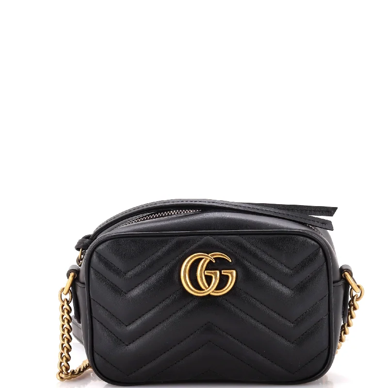 GG Marmont Shoulder Bag Matelasse Leather Mini