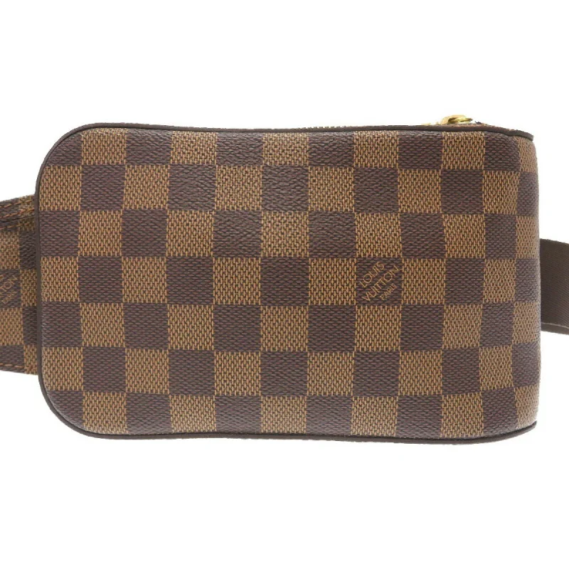 Louis Vuitton bags with a detachable mirror inside for on - the - go touch - upsLouis Vuitton Damier Jeronimos N51994 Body Bag