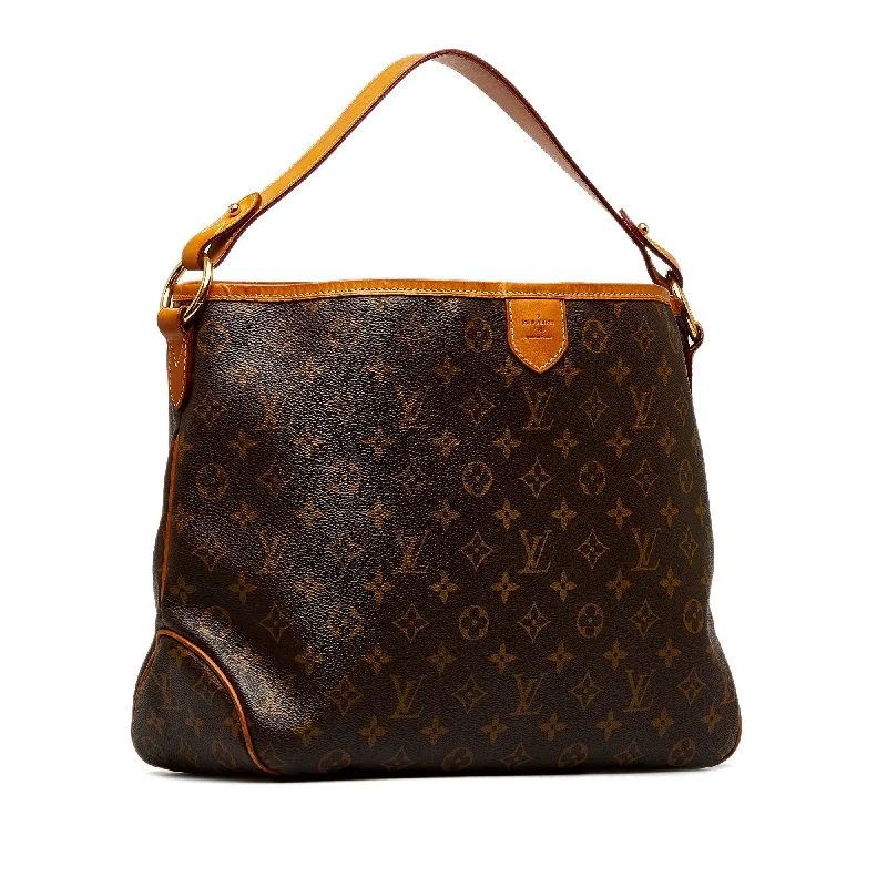 Louis Vuitton crossbody bags with a printed floral pattern for femininityLouis Vuitton Delightful PM Monogram Canvas