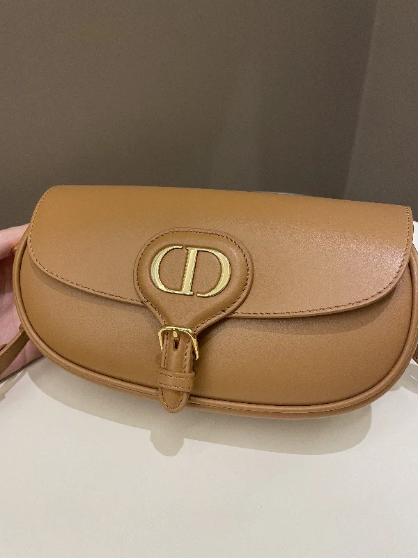 Dior Bobby East West Camel Box Calfskin