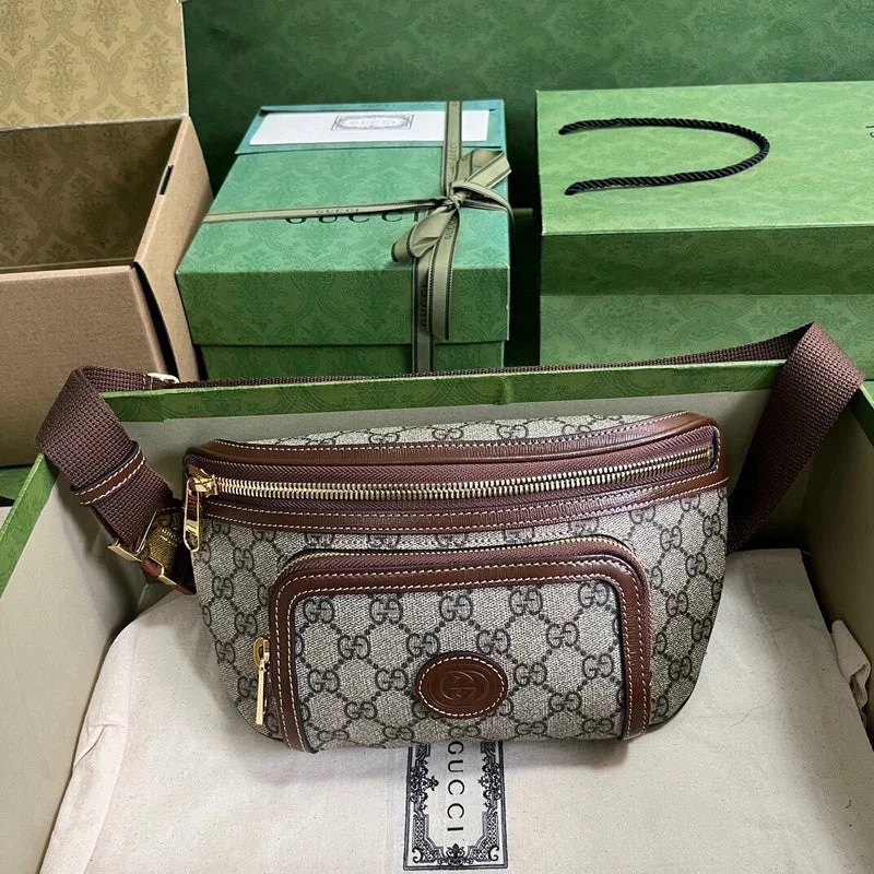 Women Gucci bags with a snap - button closure and a decorative charmWF - Gucci Bags - 3977