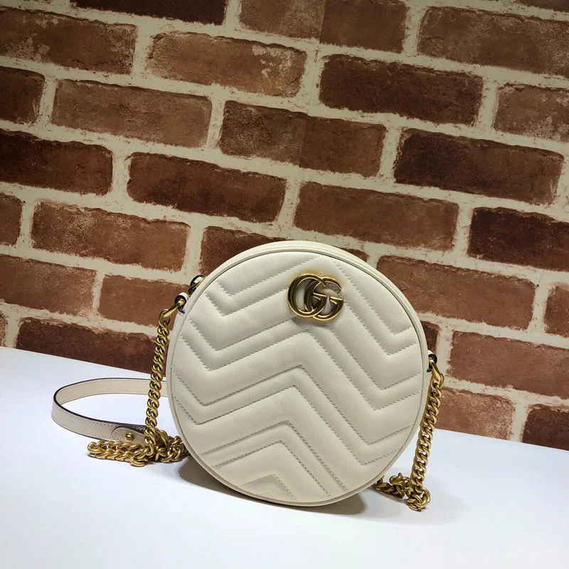 Gucci Marmont bags for women with a contrast - colored interiorWF - Gucci Bags - 404