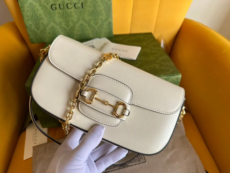 Women Gucci bags with a snap - button closure and a decorative charmWF - Gucci Bags - 442