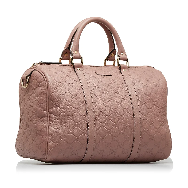 Women Gucci Sylvie bags featuring the signature web stripeGucci Guccissima Joy Boston (6pGRd1)