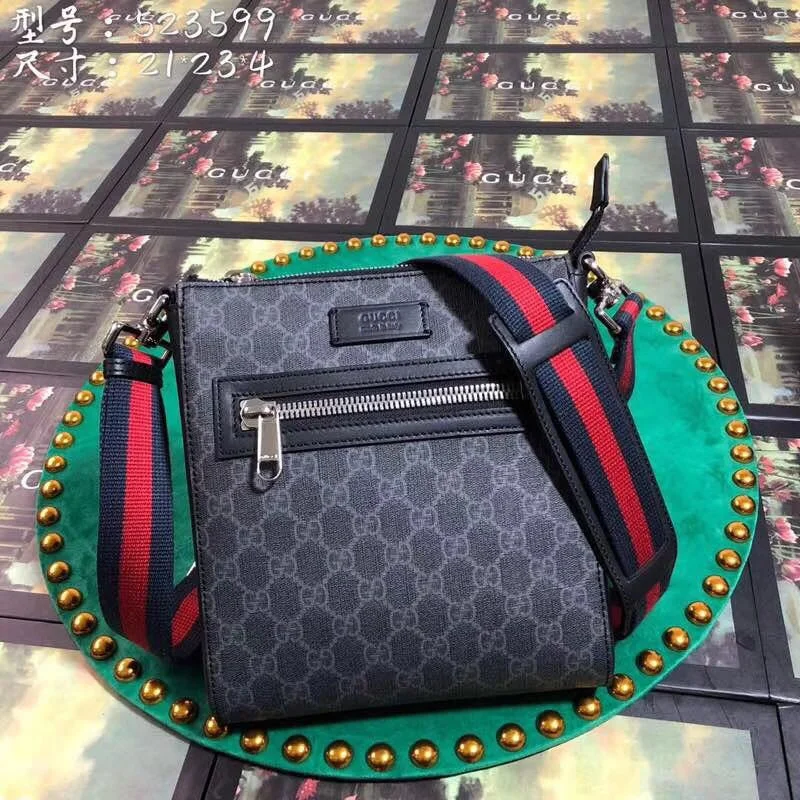 Women Gucci Sylvie bags with a monogram - embossed leatherWF - Gucci Bags - 420