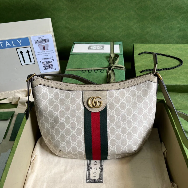 Women Gucci bags with interlocking G hardware for a classic lookBC - Gucci Bags - 3777