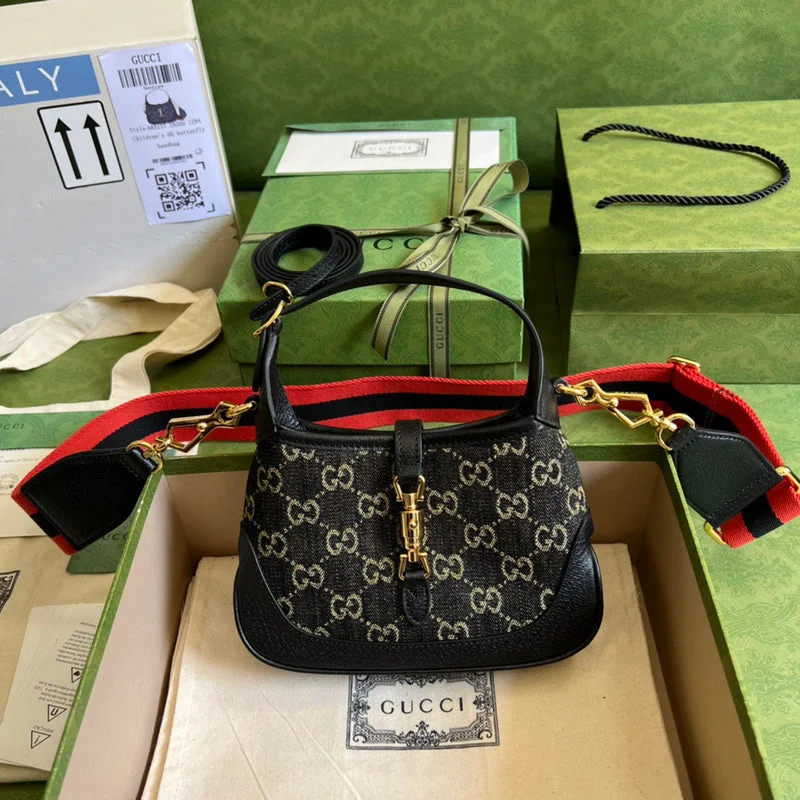 Women Gucci bags with a zip - around closure for securityBC - Gucci Bags - 3873