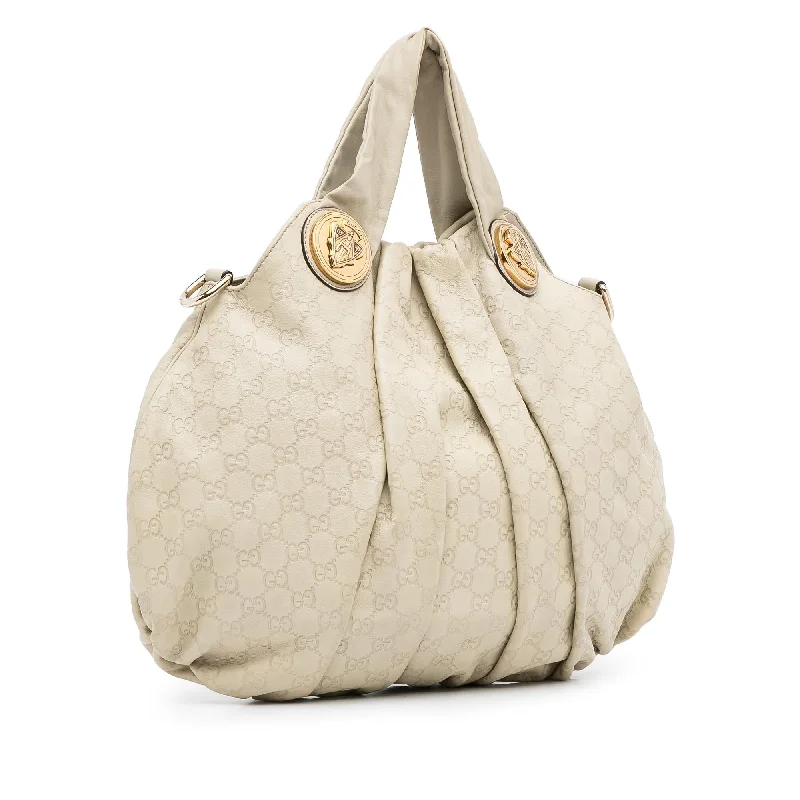 Ladies Gucci shoulder bags with a single - handle designGucci Guccissima Hysteria Satchel (TSbKSP)