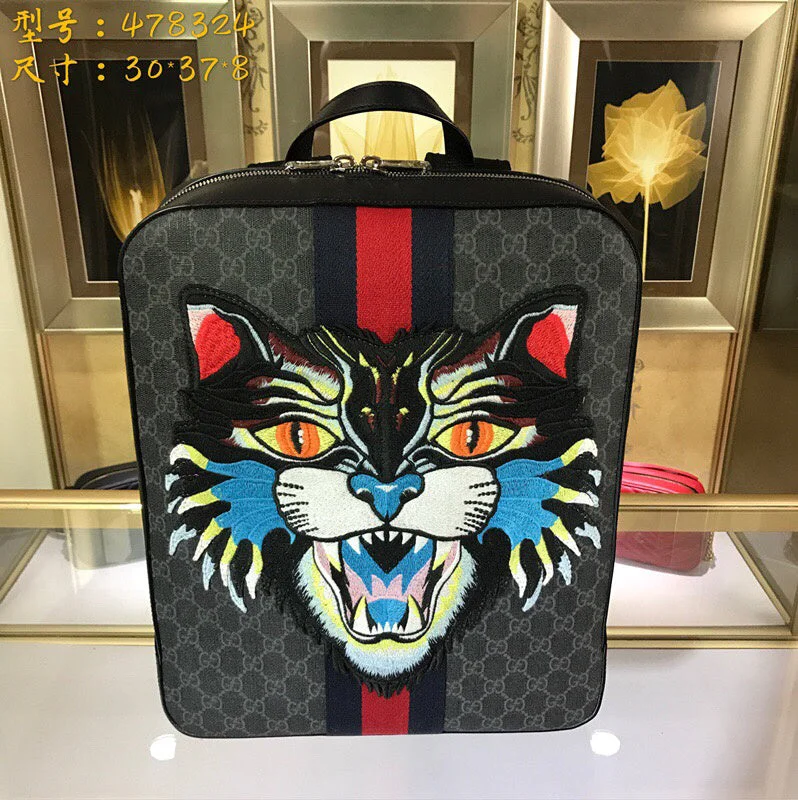 Women Gucci bags with a front - zip pocket for small itemsWF - Gucci Bags - 412